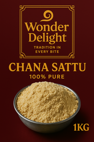 Wonder Delight 100% Pure Chana Sattu – 1kg